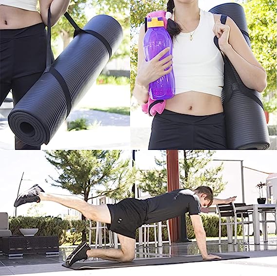 Tapete de Yoga Antideslizante y Resistente al agua Para Pilates Fitness