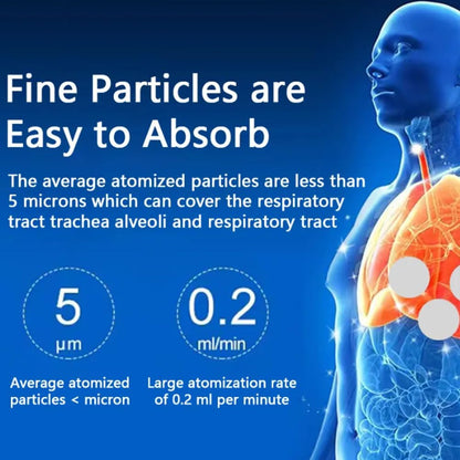 Nebulizador Portátil Aerosol Ultrasónico De Bajo Ruido